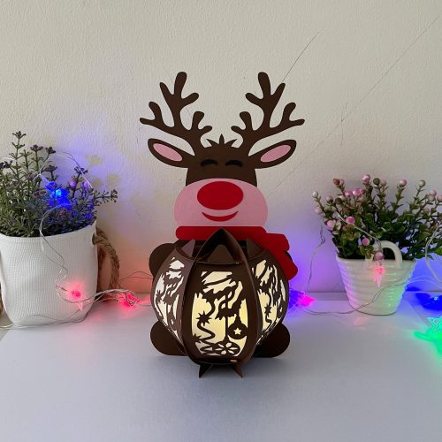 Reindeer Paper Lantern