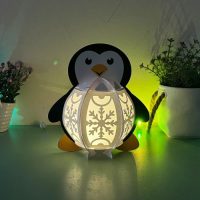 Penguin Paper Lantern