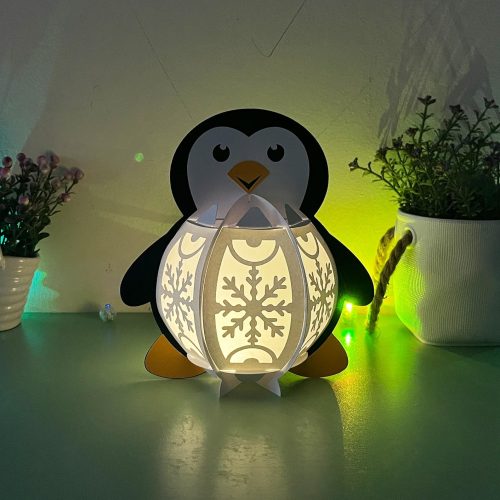 Penguin Paper Lantern