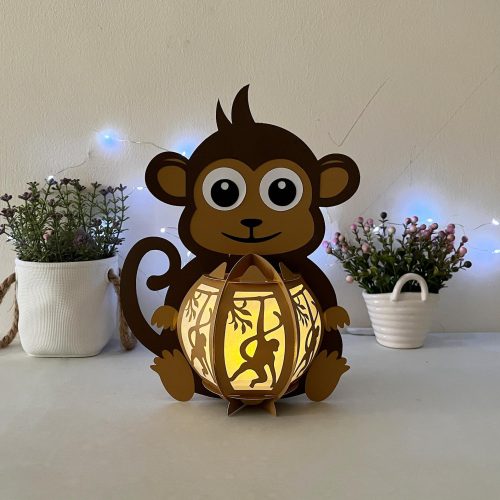Monkey Paper Lantern