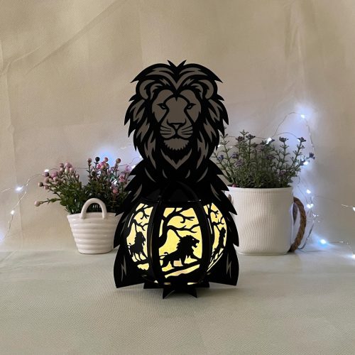 Lion Paper Lantern